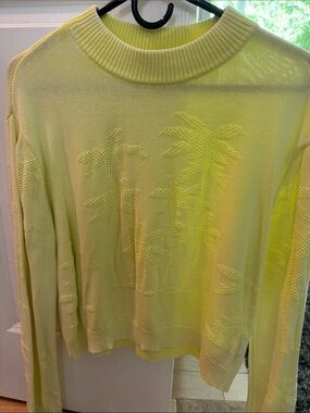 Scotch & Soda Bright Yellow Knit Sweater